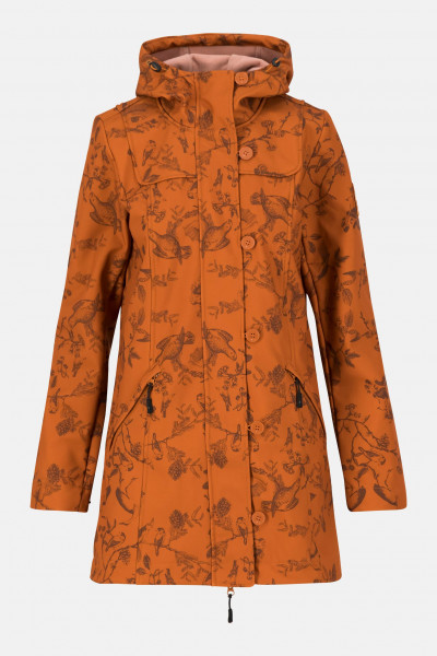 kk Blutsgeschwister Softshell Jacke Wild Weather Long Whimsical Wisdom Braun Blutsgeschwister Softshell Jacke Wild Weather Long Whimsical Wisdom Braun