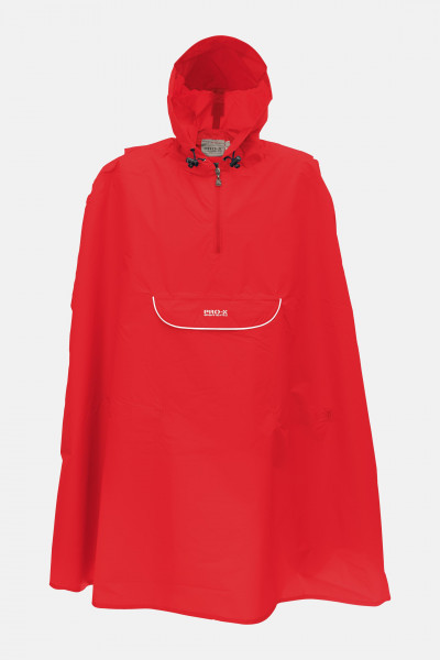 Kinder-Regen-Poncho Pasino Rot Pro-X