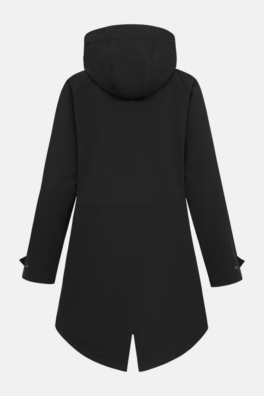 Derbe Softshelljacke Island Friese Damen Schwarz