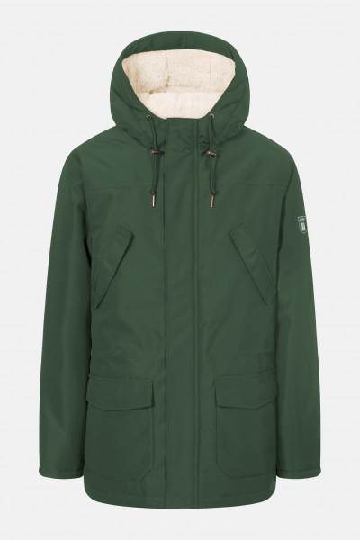 Derbe Festholm Herren Winterjacke Grün Weiß Kombu Green