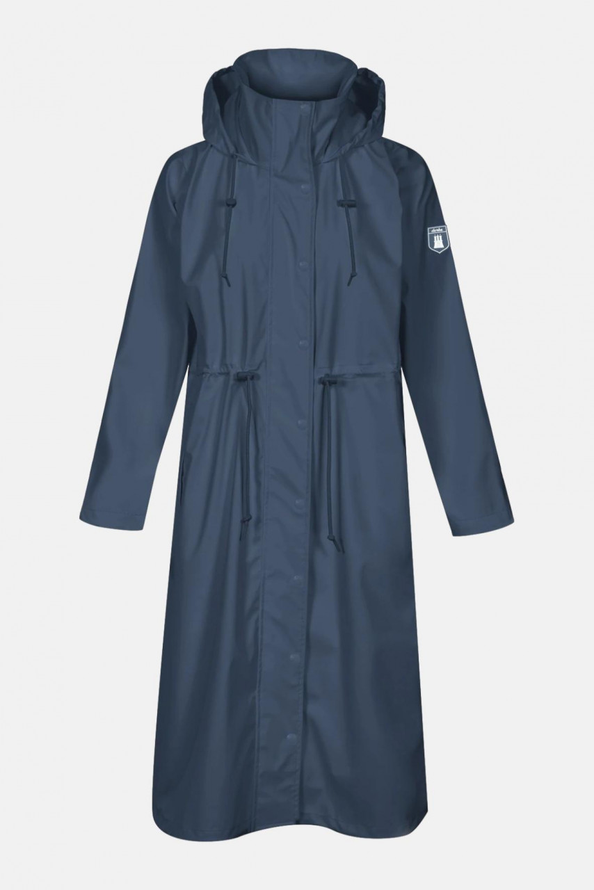 Derbe Friese Sandby Damen Regenjacke Navy Dunkelblau