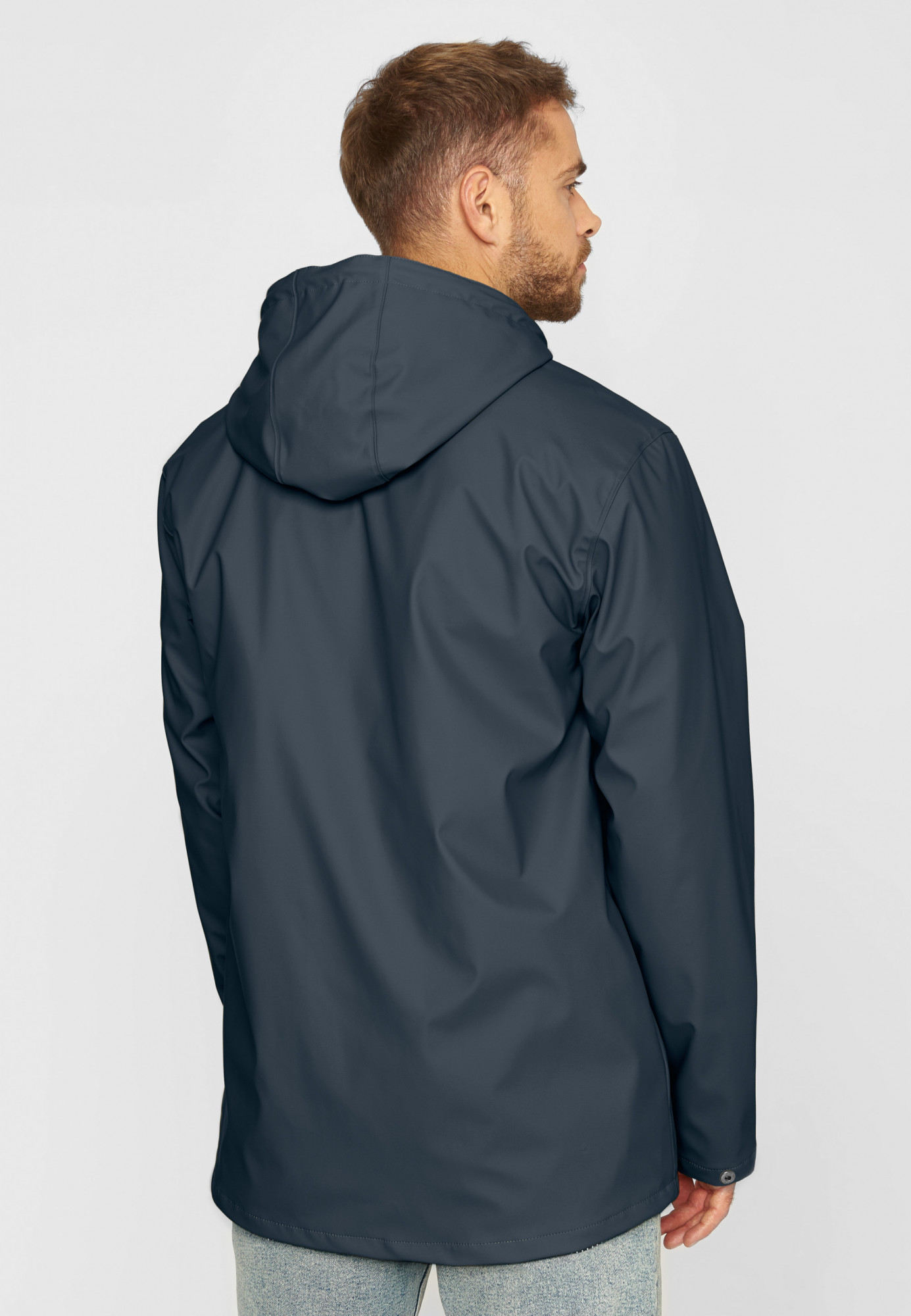 Derbe Passby Fisher Navy Dunkelblau Herren Regenjacke Friesennerz