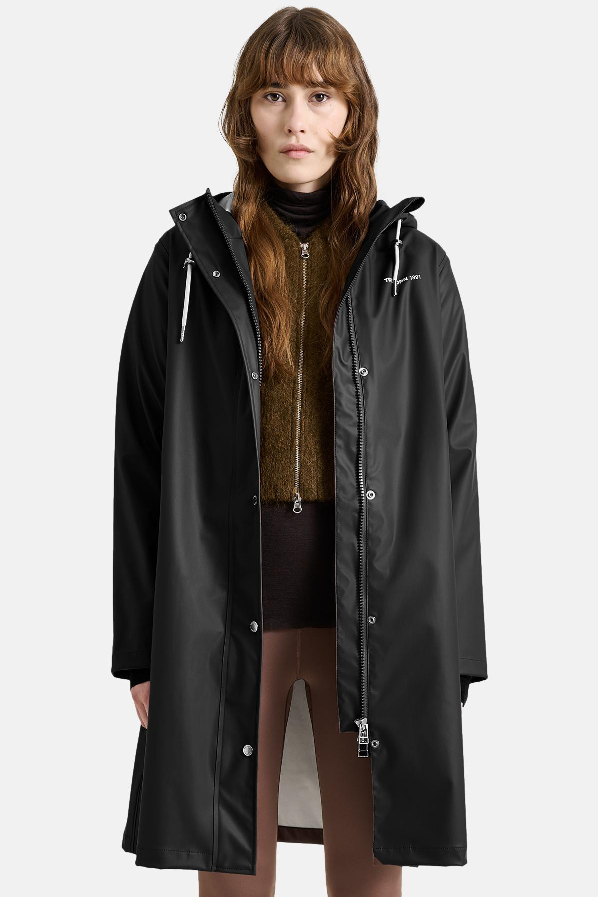 Tretorn Regenjacke Damen Schwarz Wasserdicht
