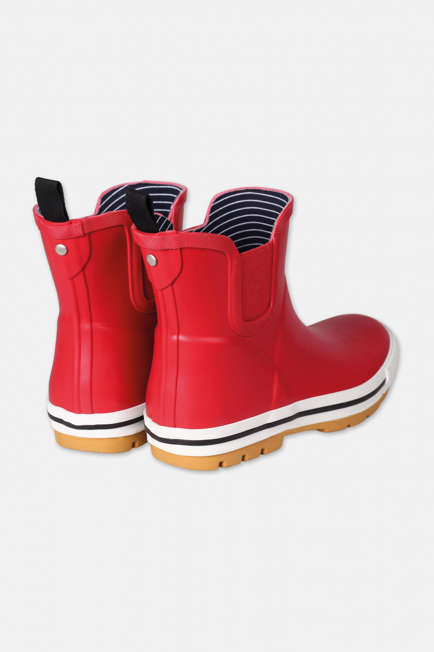 Derbe Wattpuuschen Eco Rot Gummistiefel Halbschuhe