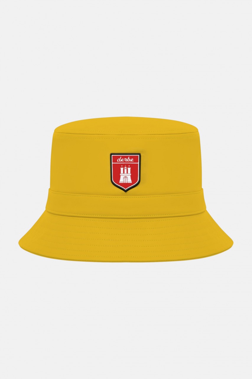 Derbe Unisex Bucket Hat Regenhut Yellow Gelb Anglerhut
