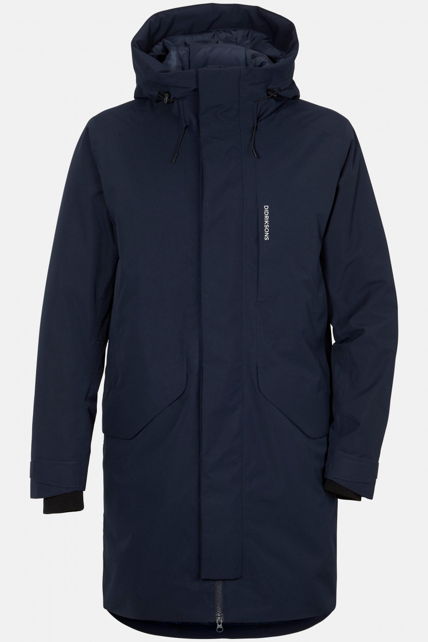 Didriksons Kenny Herren Wintermantel Dark Night Blue Parka Dunkelblau