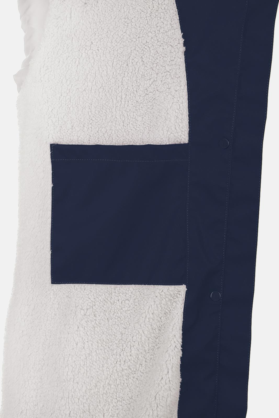 Damen Friesennerz Blau Teddy-Futter
