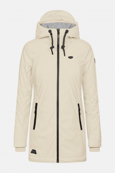 Ragwear Damen Regenjacke Zuzka Rainy Beige