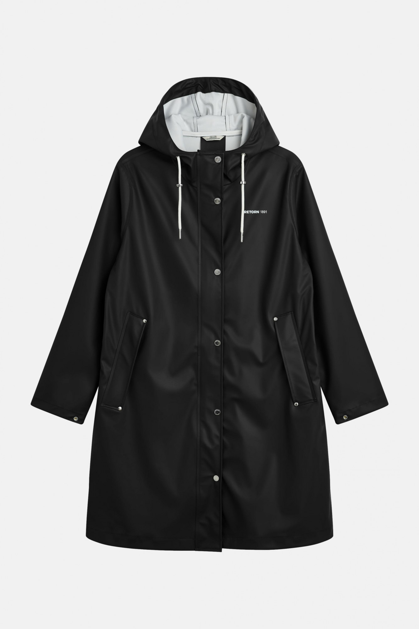Tretorn Regenjacke Damen Schwarz Wasserdicht