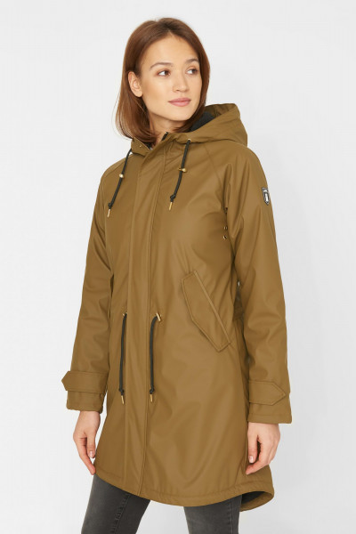 kk Derbe Friese Tidaholm Damen Regenjacke Friesennerz Otter Braun Derbe Friese Tidaholm Damen Regenjacke Friesennerz Otter Braun