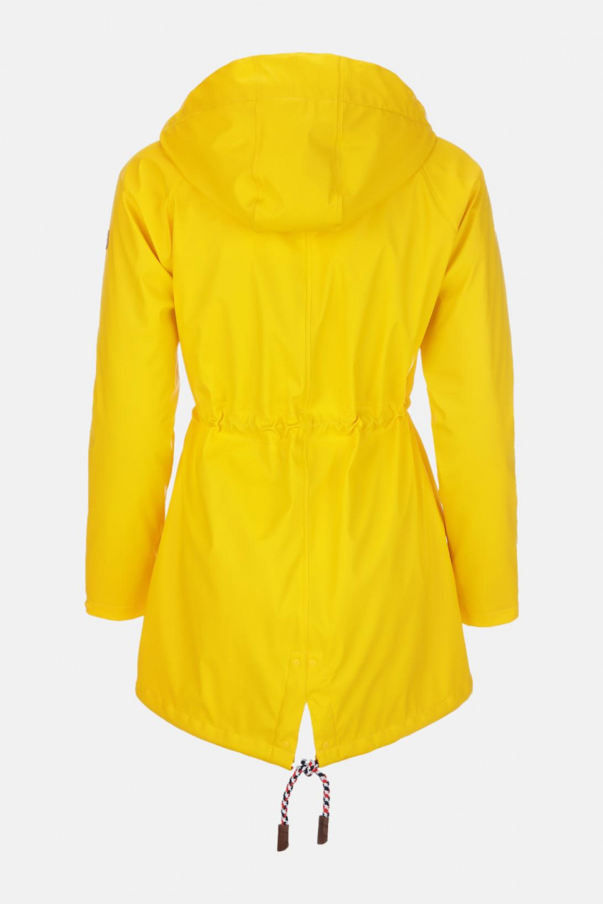 Damen Friesennerz Gelb Teddy-Futter