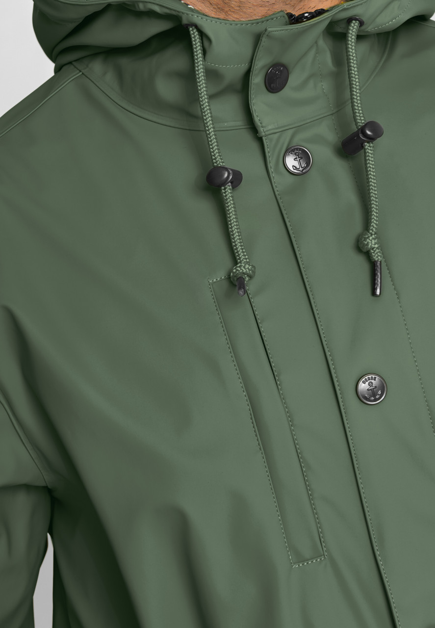 Derbe Passby Fisher Oliv Herren Regenjacke
