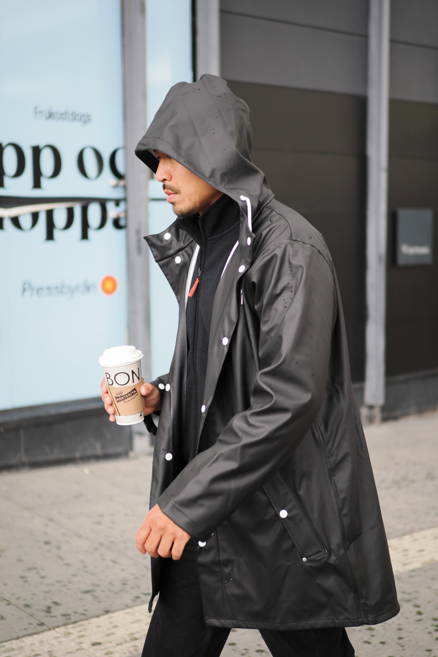 Tretorn Wings Regenjacke Unisex Schwarz