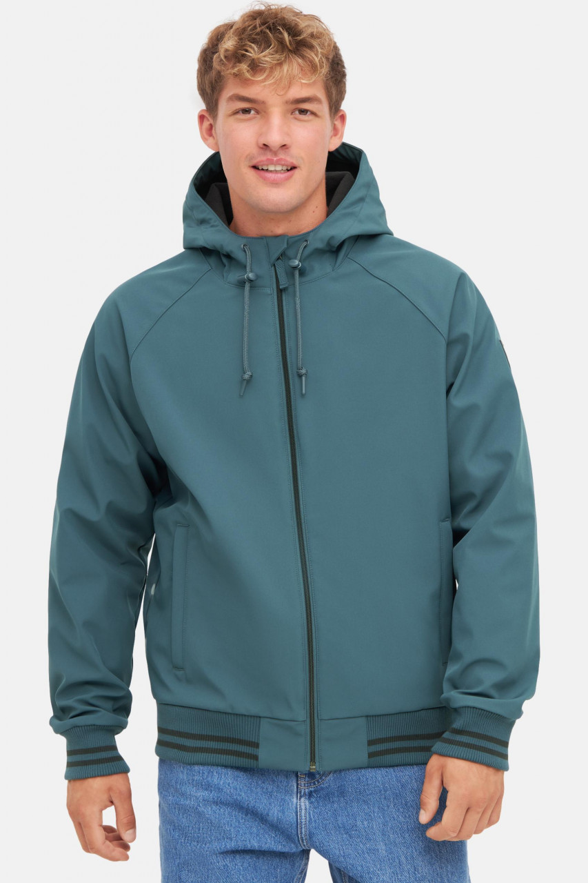 Derbe Softshelljacke Helgoby Herren Blau Nachhaltig