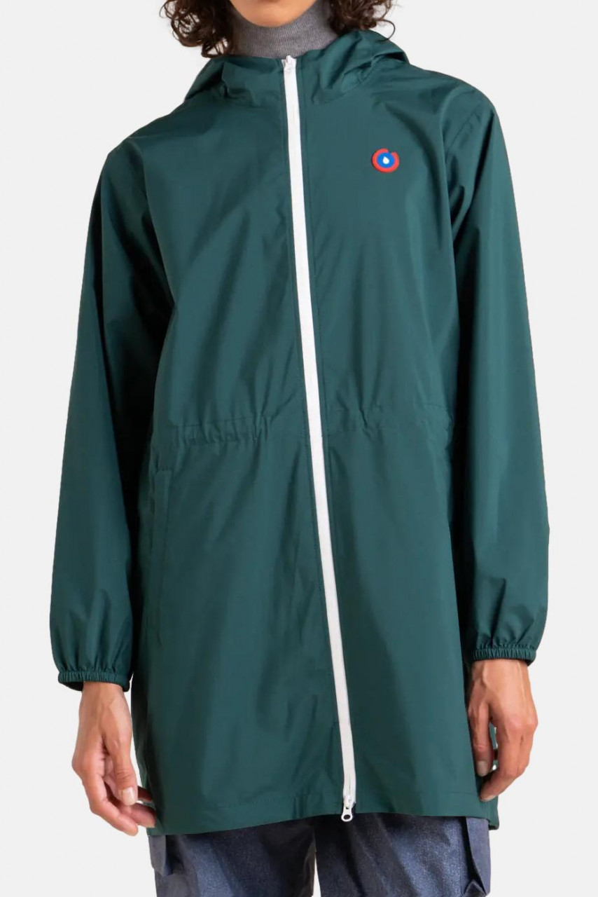 Flotte Regenjacke Amelot Grün Petrol Sapin