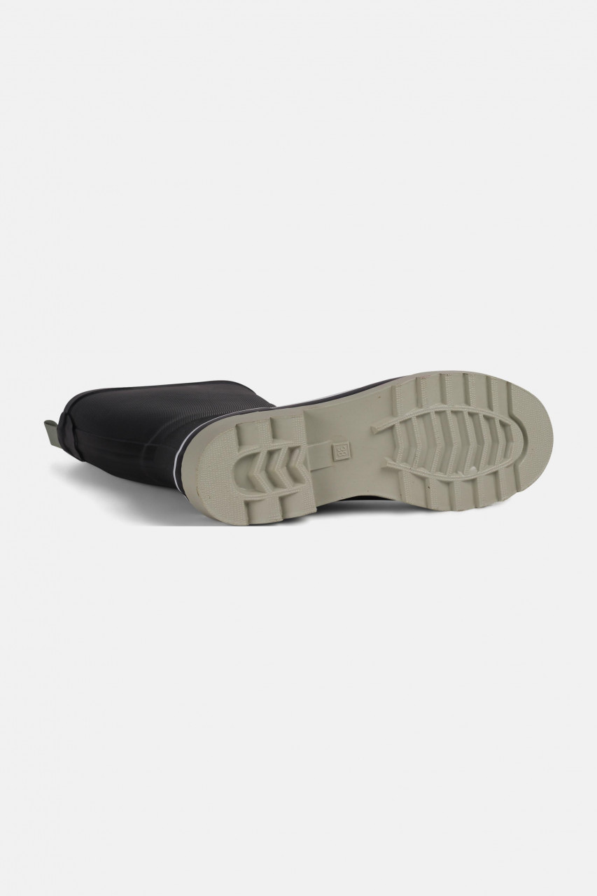 Derbe Middlehooch Gummistiefel Damen Schwarz