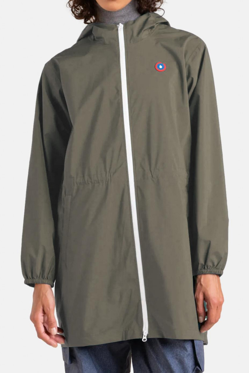 Flotte Regenjacke Amelot Oliv Grün Kaki Parka