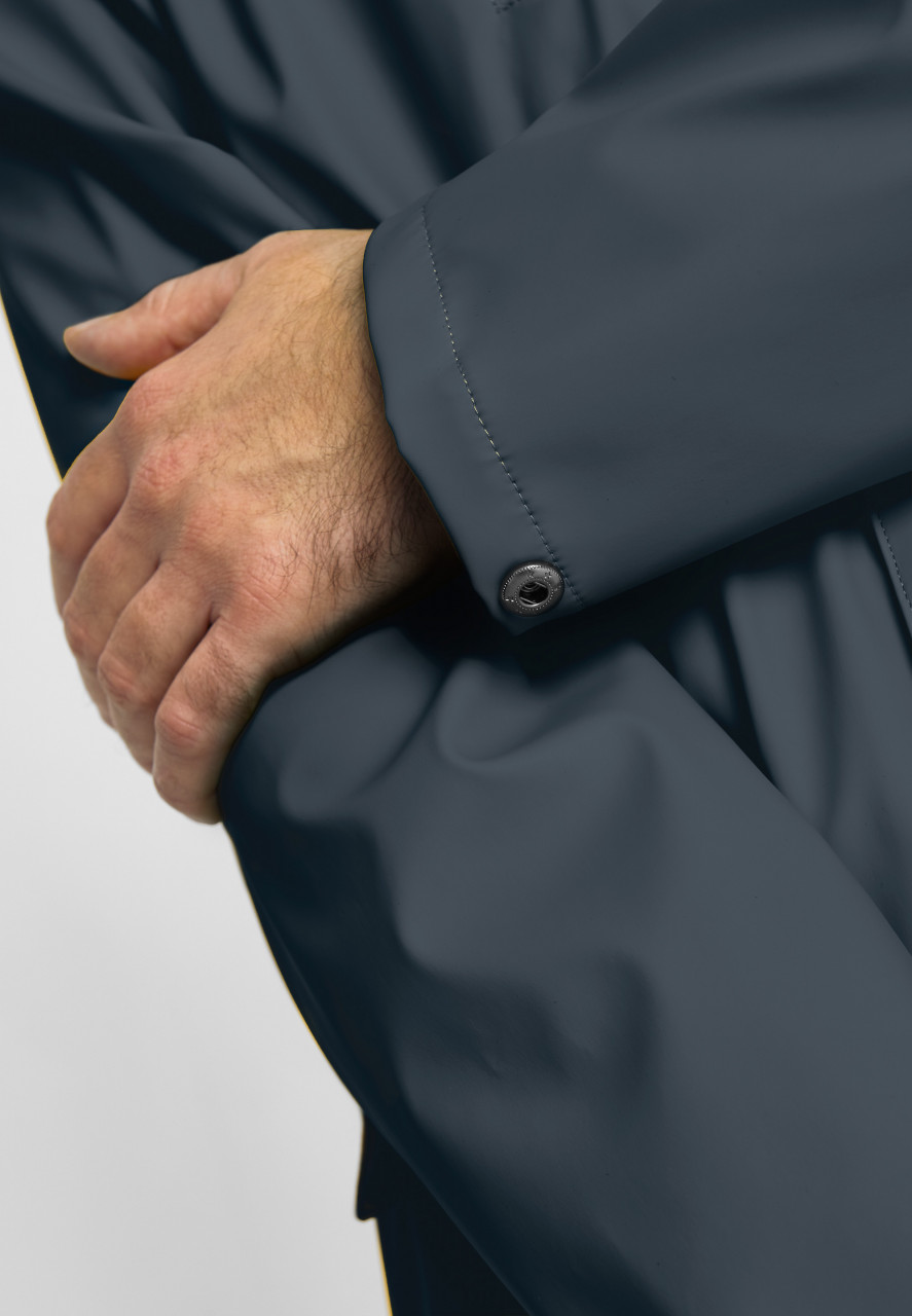 Derbe Passby Fisher Navy Dunkelblau Herren Regenjacke Friesennerz