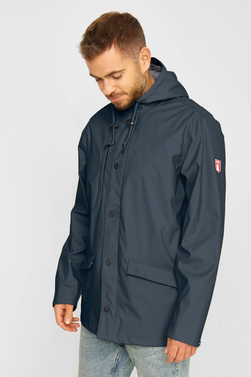 Derbe Passby Fisher Navy Dunkelblau Herren Regenjacke Friesennerz