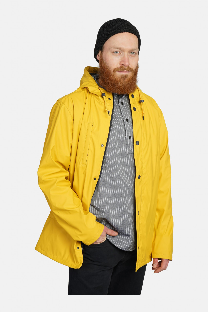 Derbe Passby Fisher Yellow Gelb Herren Regenjacke Friesennerz