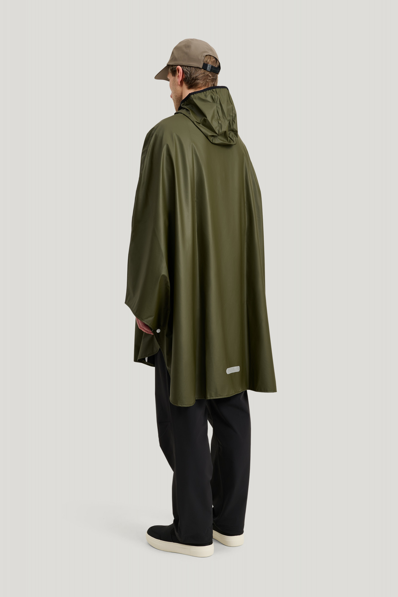Tretorn Regenponcho PU Light Oliv Grün Packbar