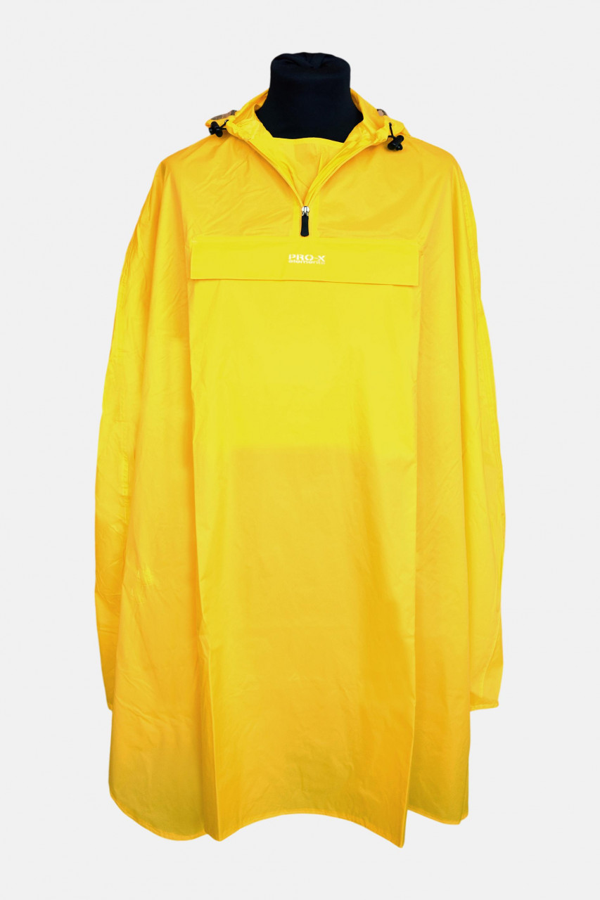 Fahrrad-Regenponcho Paso Gelb Pro-X