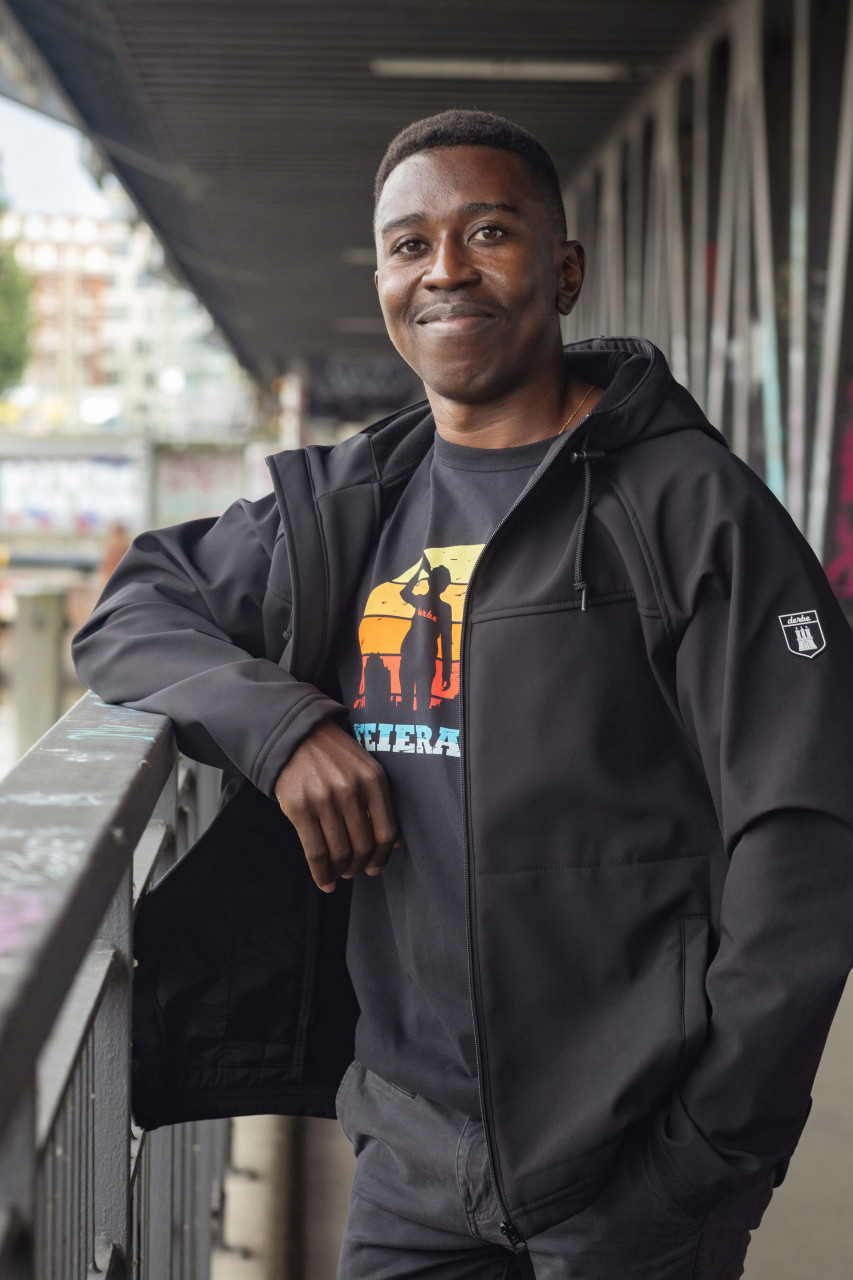 Derbe Isleby Herren Softshell Jacke Schwarz Black Nachhaltig