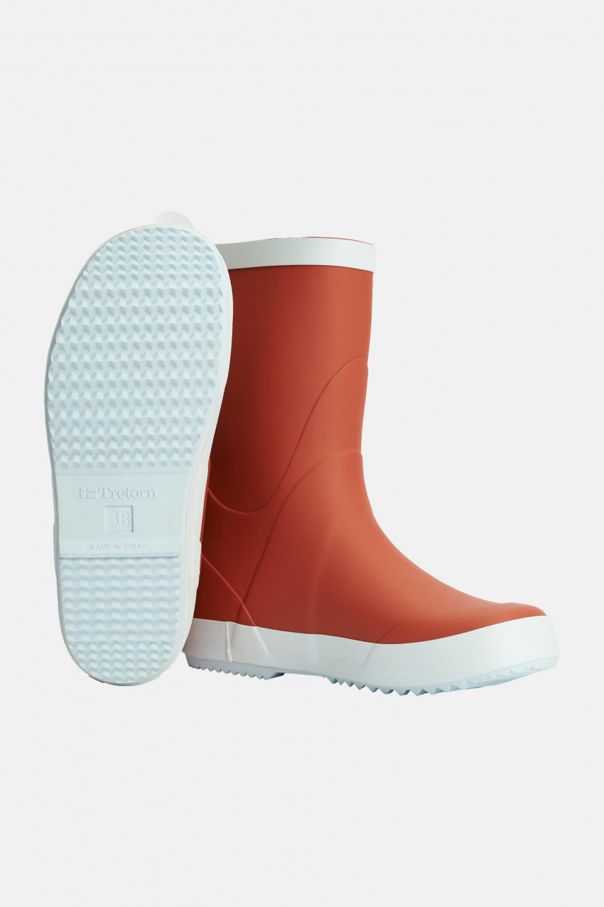 Tretorn Gummistiefel Wings Rot Braun