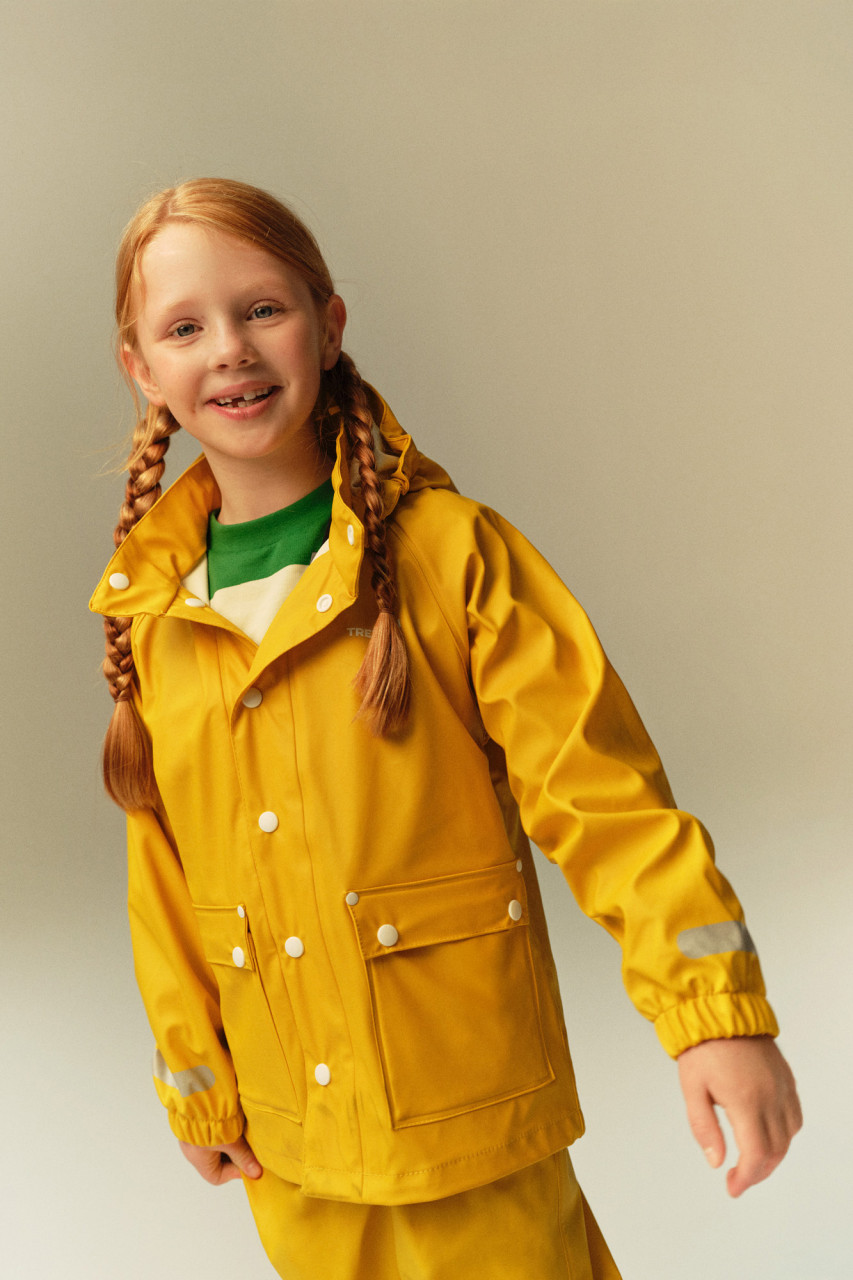 Tretorn Kinder Regenjacke Kids Wings Friesennerz Spectra Yellow Gelb